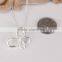 2015 Wholesale  express butterfly 925 silver pendant necklace