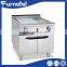 Best price durable Countertop Electric Griddle with Lava Rock with Cabinet