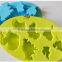 2015 dongguan new design fancy map shaped minecraft ice tray