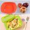 High- quality Silicone Lunch Box, Korean Lunch Box With Dividers
