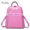 2016 Korean Style Girls PU Leather Backpack Bags for High School Students Supplier's Choice