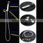 Shower Panel With LED Rainfall Waterfall Shower Head Set High Flow Hot And Cold Control Mixer Water Valve Bath Shower Faucet Kit