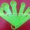 Trendy Colorful Style Sweet Color Measuring Cups Mixing spoon Set
