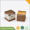 Customized kraft paper box with PVC window