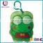 Inflatable custom hand warmers, frog pattern pvc keychain