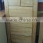 Oak wood drawers of chest