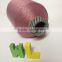 MH type metallic yarn rose pink yarn for knitting