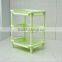 New arrvial Square plastic bathroom shelf storage rack /toilet kitchen shelf storage rack