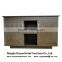 hotel furniture Refrigerator cabinet combo with laminate top two doors