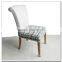 TDSM-29-3 QVB HANGZHOU JIANDE TONGDA BIRCH WOOD NATURE COLOR FABRIC Country Style DININGROOM LIVING ROOM DINING CHAIR
