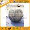 half black n clear inflatable loopy soccer hamster bubble football with safe harness TB138