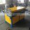 leveler grooving machine for duct pipe forming