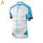 Custom active cycling jersey with zip mens active wear compression sportswear