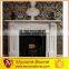 Home decorative hand carved antique natural marble fireplace mantels