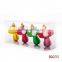 New product OEM quality Beautiful Gold painted patterns christmas plastic ball in many style