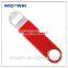 Stainless steel Bottle Opener with PVC coated,metal bottle opener