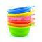 Silicone foldable Pet Bow Dog Bowl Pet Dishes