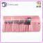 Hot sale makeup brush set 15 piece with different colors