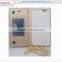 lichee pattern inclined shoulder strap mobile cell phone pouch with pearl gold chain for LG