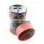 food safe cylinder metal tin tea boxes with inner lid