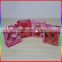 paper package gift bag / gift shopping bag with glitter powder