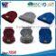 Wholesale custom design knitted winter crochet hats for men with leather patch