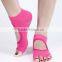 Sport Dance/Yoga Women Girls Casual Half Toe Pilates Ankle Grip Non-Slip Socks
