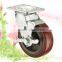6 Inch PVC Wheel Hardware Swivel Caster Wheel For Trolley