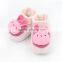 Lovely newborn toddler shoes pink rabbit wholesale baby shoes