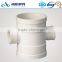 white color pvc pipe fitting for drainage