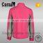 Customed windproof breathable collar sports jacket woman winter