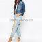 Distressed Boyfriend Jeans(LOTW025)