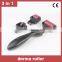Derma roller kit 600/180/1200 pins stainless micro needle dermaroller/ 3 in 1 derma roller for sale