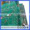 Fire retardent green hdpe construction scaffolding safety net with virgin material/ recycle material safety net