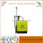 Agricultural battery powered knapsack sprayer with auto-pump