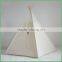 Wholesale low MOQ plain calico lace indoor kids teepee