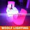 Practical Half Winged Illuminated Shining LED Coffee Chair