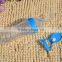 Food grade silicone squeeze baby feeder with spoon