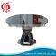 Manufacture cylinder glass dining table for hotel used