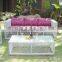 OUTDOOR WICKER SOFA