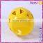 ceramic craft hollow out desgin yellow incense burner