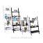 3&5 Tier Wooden Wall Rack Leaning Ladder Shelf Unit Bookcase Display