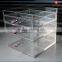 Hot sale china factory clear acrylic jewelry display case with logo