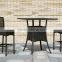 Canadian style furniture unique bar sets wicker bar furniture