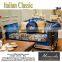 YB69 1+2+3 noble antique solid wood frame Arabian Sofa Sets