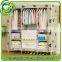 Big size 150*45*170cm nice folding wardrobe closet cabinet made in China
