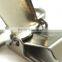 Stamping Steel Suspender Clip without plastic teeth inside for garment, High Quality & Cheap Clip without Plastic teeth