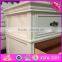 2016 wholesale fashionable white wooden furniture cabinets W08H062