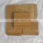 2016 new style bamboo tea and coffe cup mat