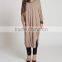 Guangzhou wholesale clothing OEM abaya dress islamic clothing hijab fashion hijab style Latte Midi Dress